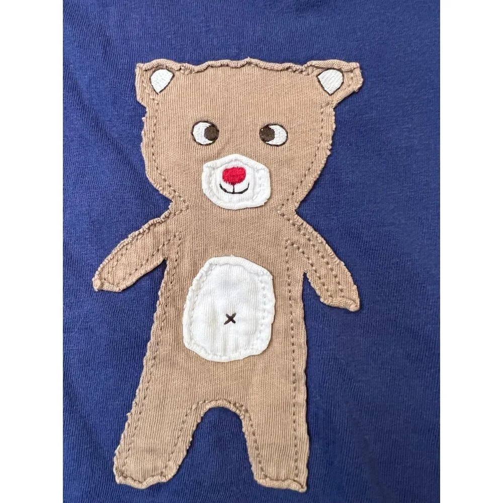 Boys Baby Boden Bear Shirt - Size 18 to 24 Months - Picture 3 of 4